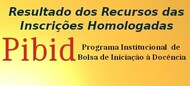 Resultado dos Recursos das Inscrições Homologadas