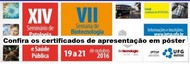 Confira os certificados de apresentação em pôster  banner