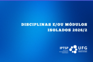 Disciplinas ou módulos isolados 2026 2