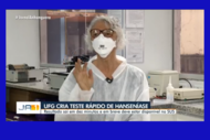 Teste rápido hanseníase.