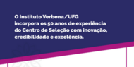 Instituto Verbena/UFG abre inscrições para colaboradores