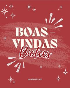 boas vindas biotec