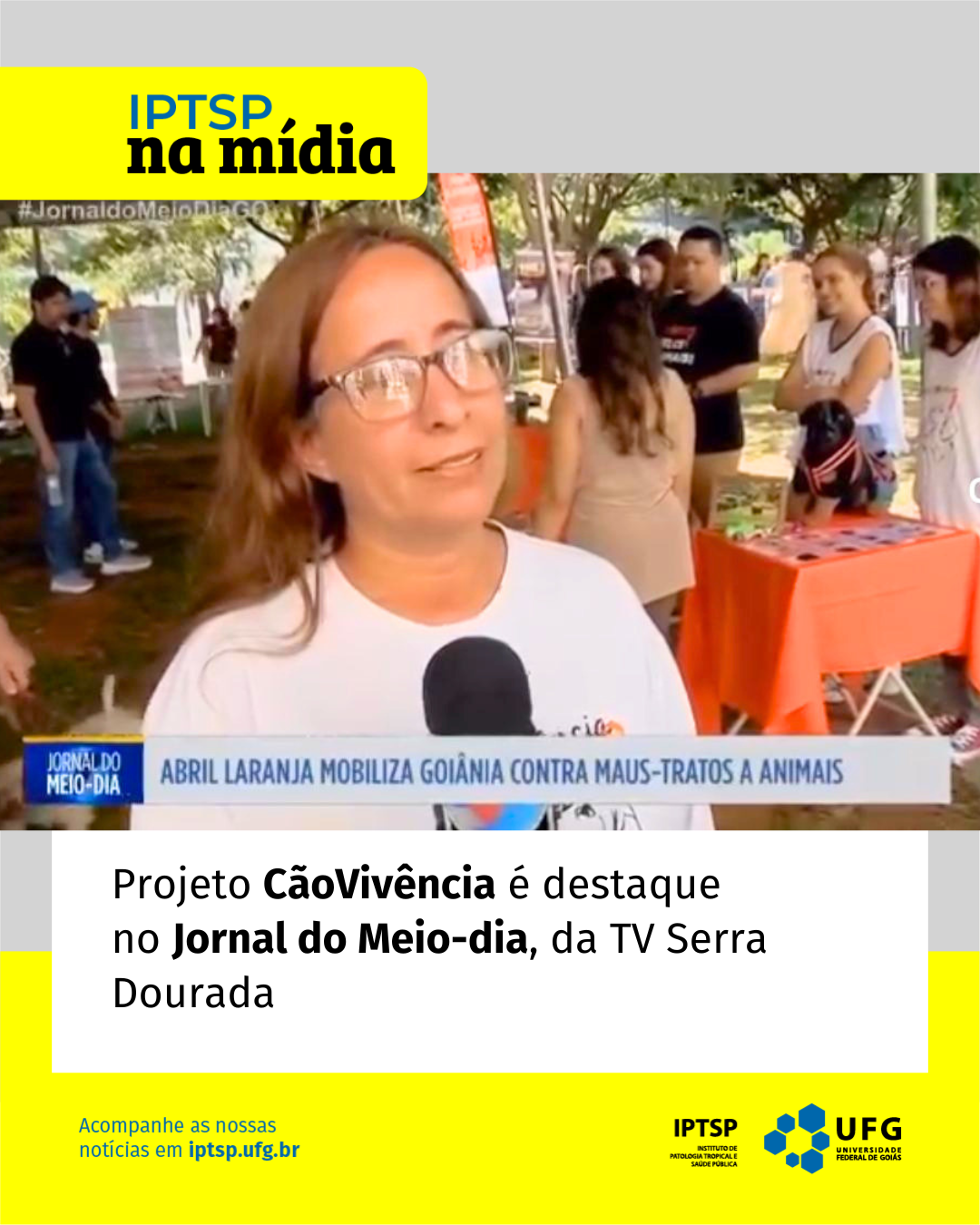 CaoVivencia na Mídia - Feed