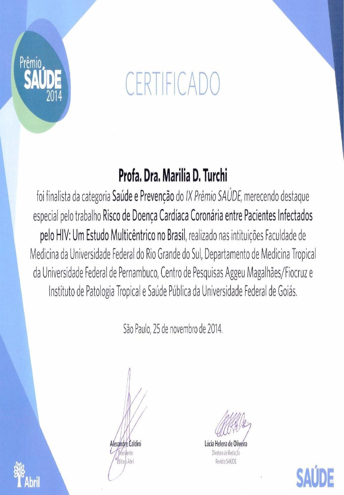 Certificado Prof Marilia