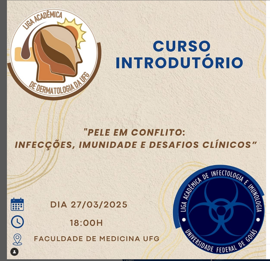 Ligas Acadêmicas promovem curso sobre infecções e imunidade na UFG