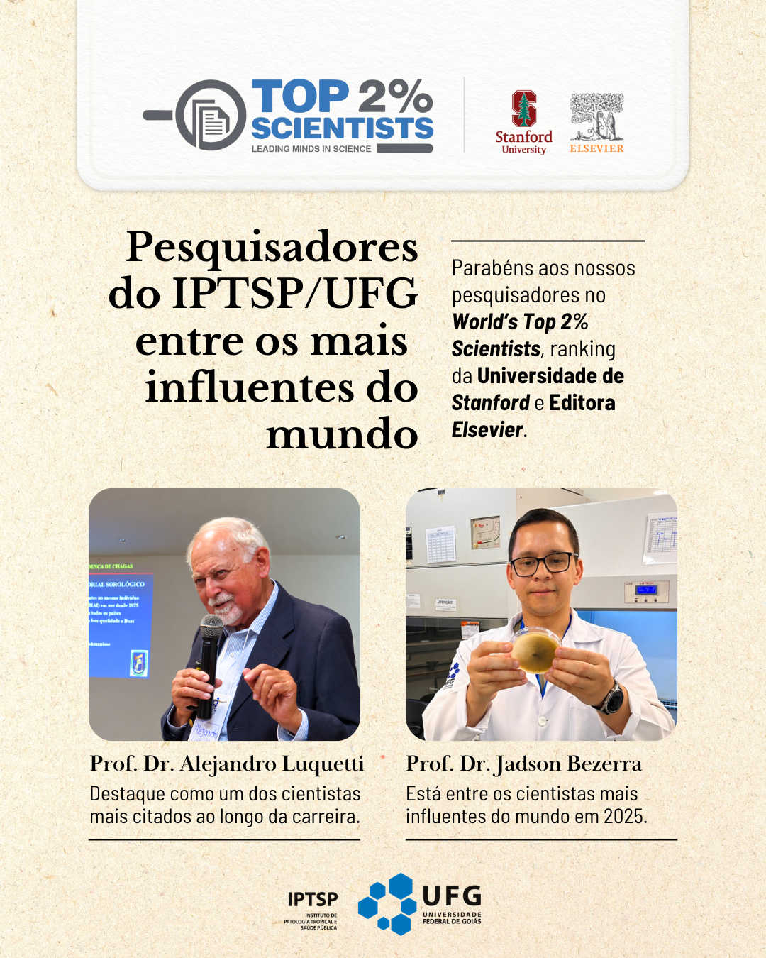 Pesquisadores mais influentes - post