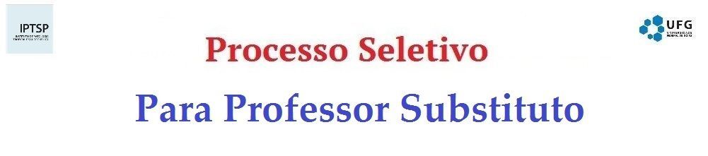 Professor Substituto para a área deParasitologia, na Classe do Professor A - Assistente