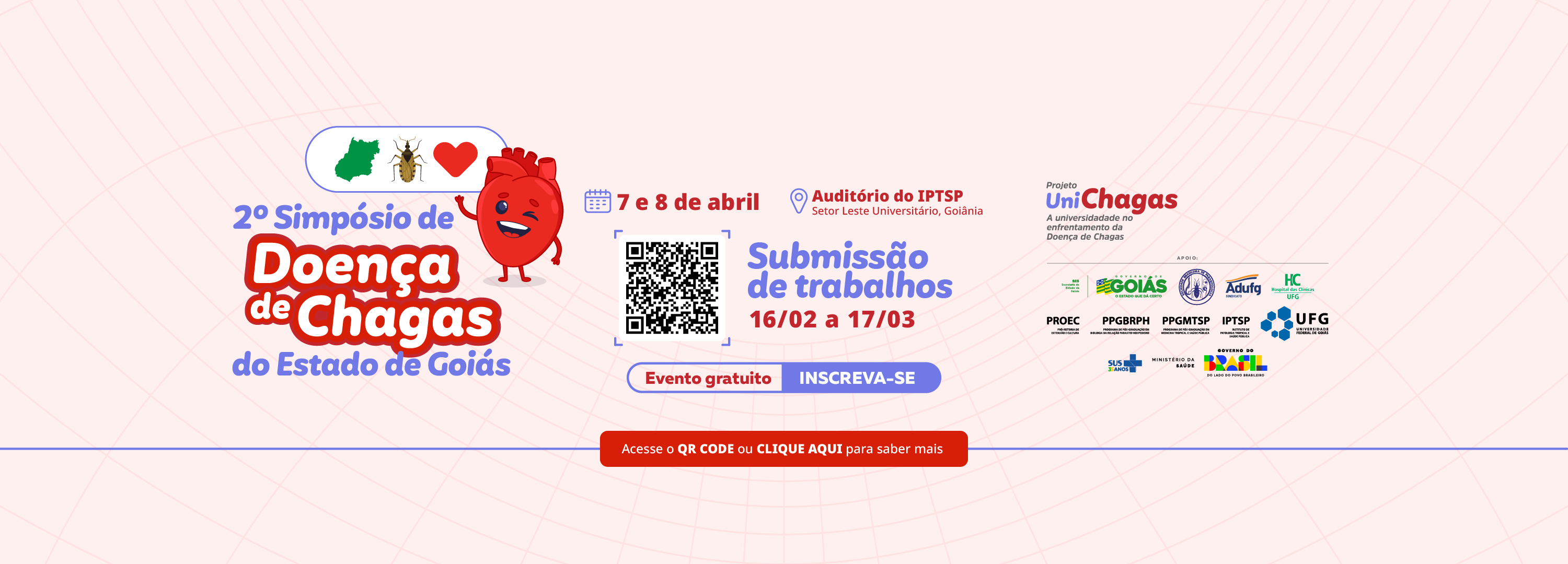 UniChagas 2026 - banner site