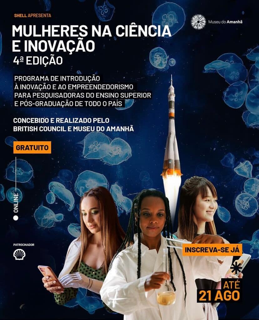  4° Edição de  Mulheres na Ciência e Inovação