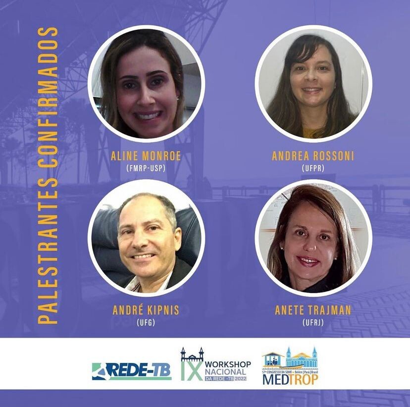 Workshop Nacional da Rede Brasileira de Pesquisas em Tuberculose conta com participação de docente do IPTSP