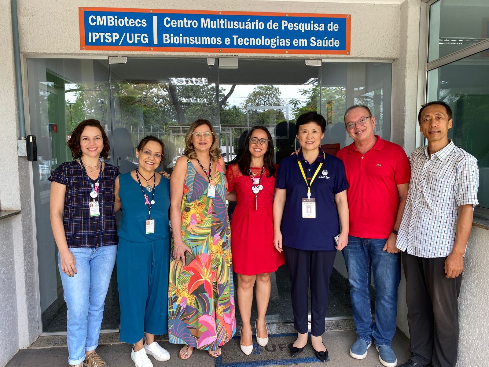 Comitiva do IPTSP E MEMBROS DA UNIVERSIDADE CHINESA