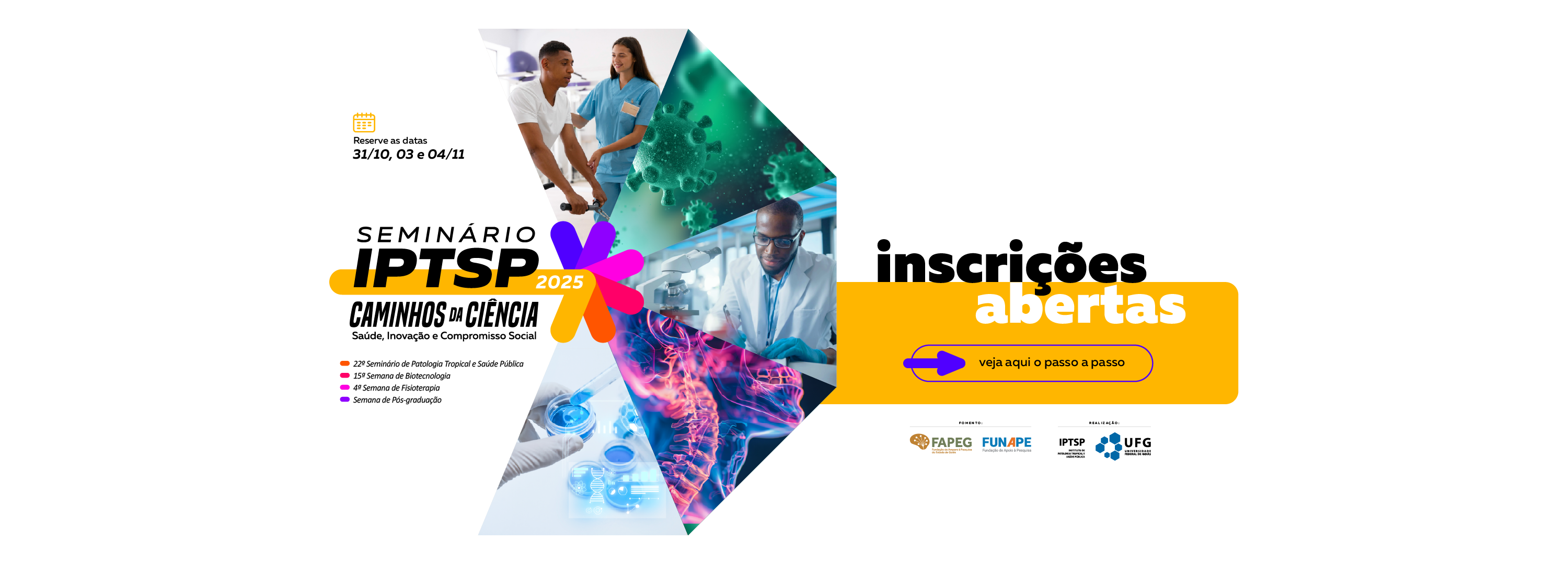 inscriçoes abertas - banner site