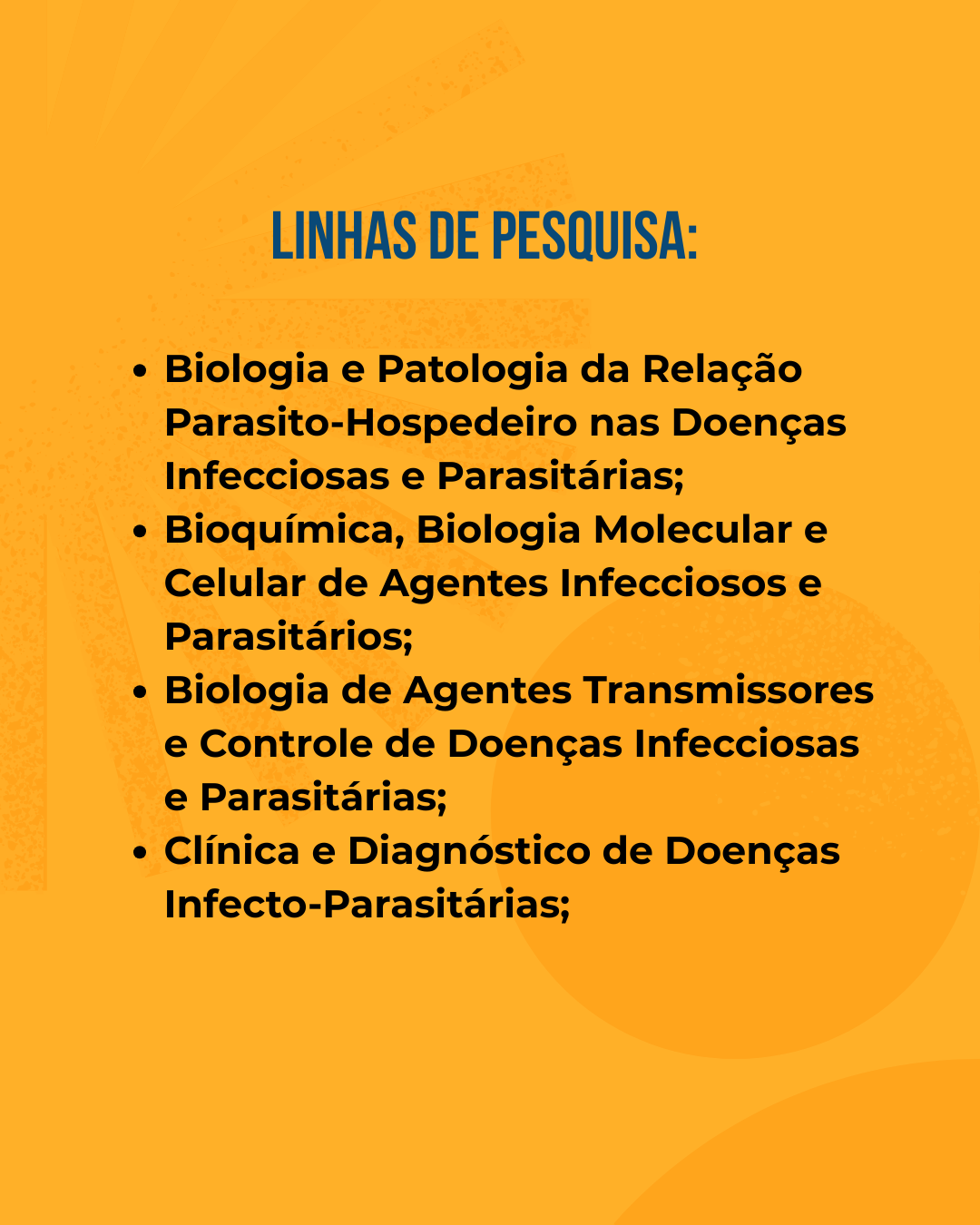 linhas de pesquisa