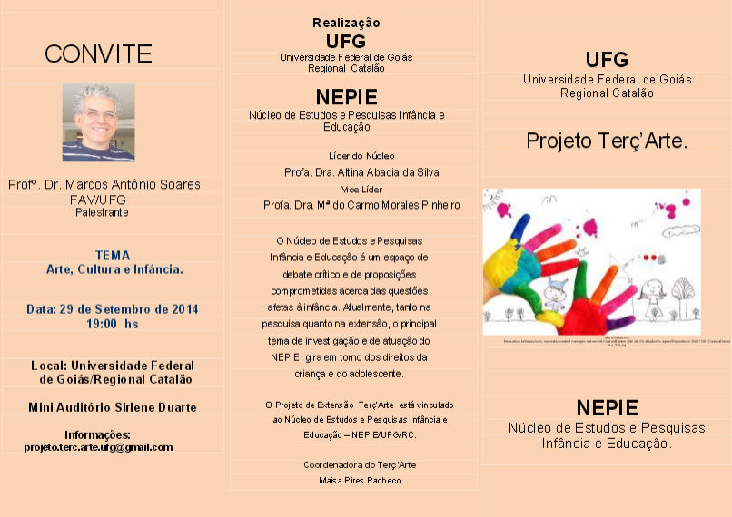 Realização:Universidade Federal de GoiásRegional CatalãoUFG