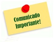 COMUNICADO IMPORTANTE