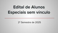 aluno especial 2025-2