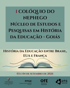 I colóquio nephego - CAPA