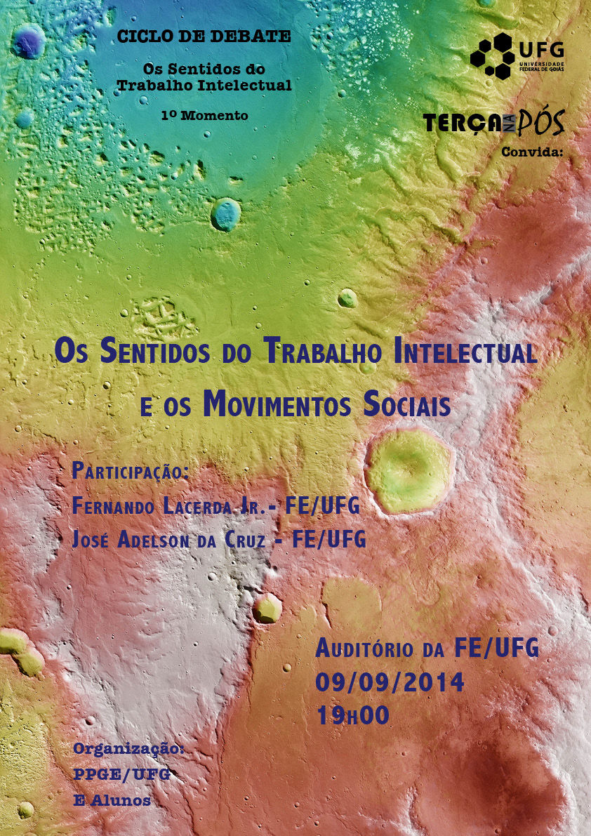 Folder "Terça na Pós" - setembro