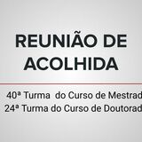 Reunião de acolhida 2026
