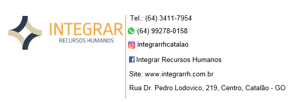 INTEGRAR RH Contato