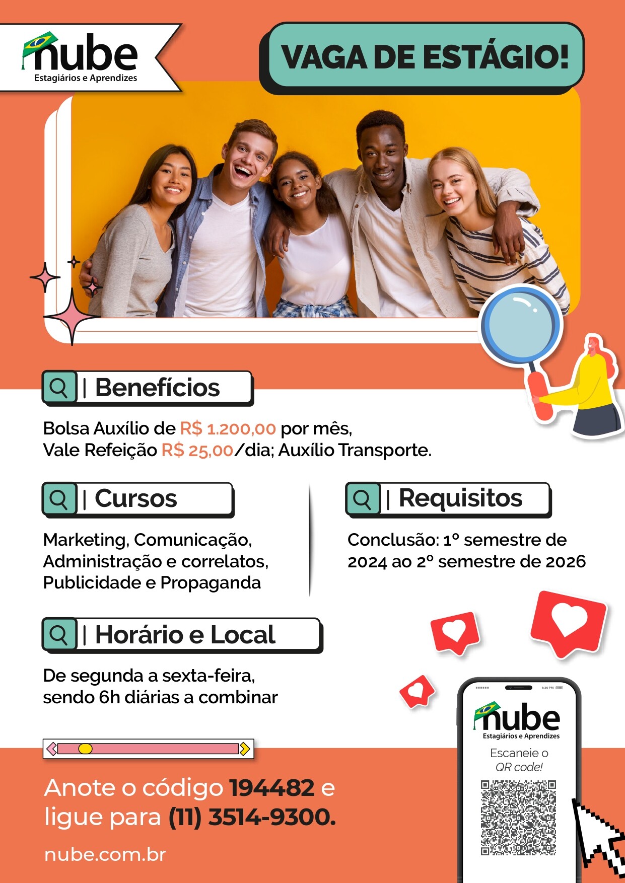 Vagas de Estágio 