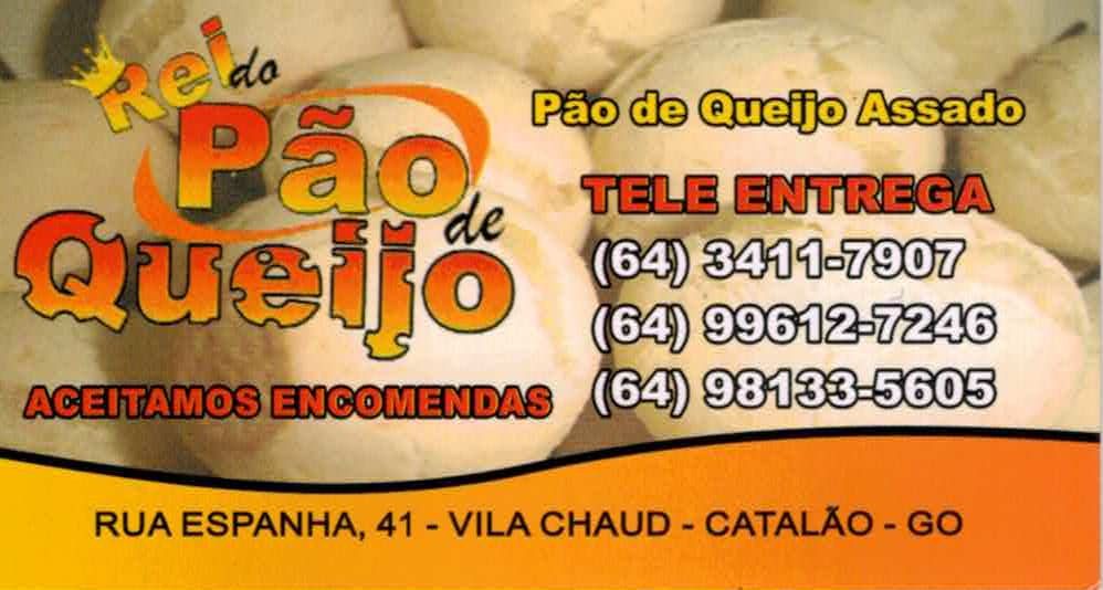 Logo Rei do Pão de Queijo