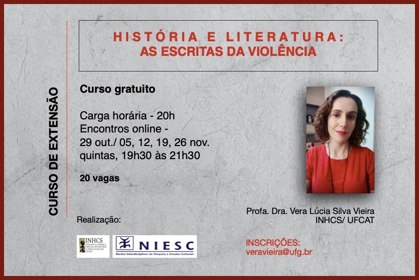 Curso extensão História e Literatura