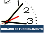 Horário de funcionamento