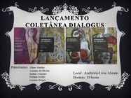 Lançamento da coletânea Dialogus