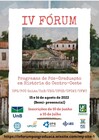 cartaz IV FORÚM CENTRO OESTE.