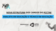 Nova estrutura PCCTAE - card