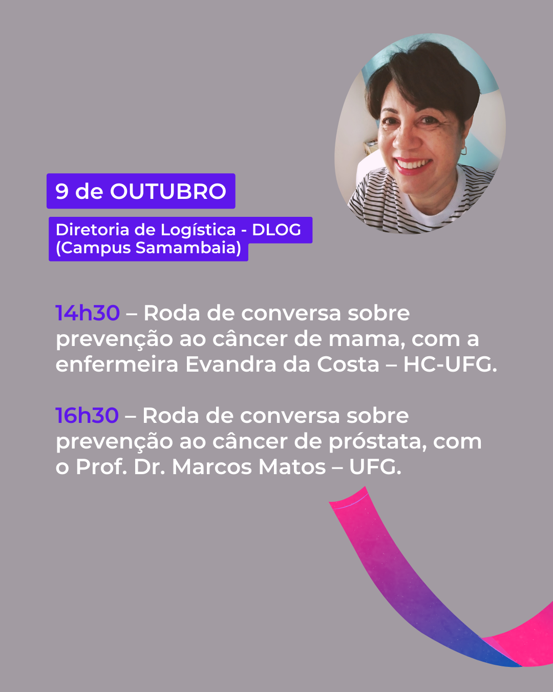 Outubro Rosa Novembro Azul 2