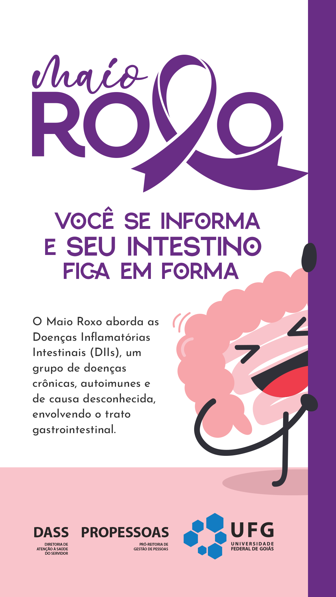 STORY 1 - Campanha de conscientização de doenças inflamatórias intestinais
