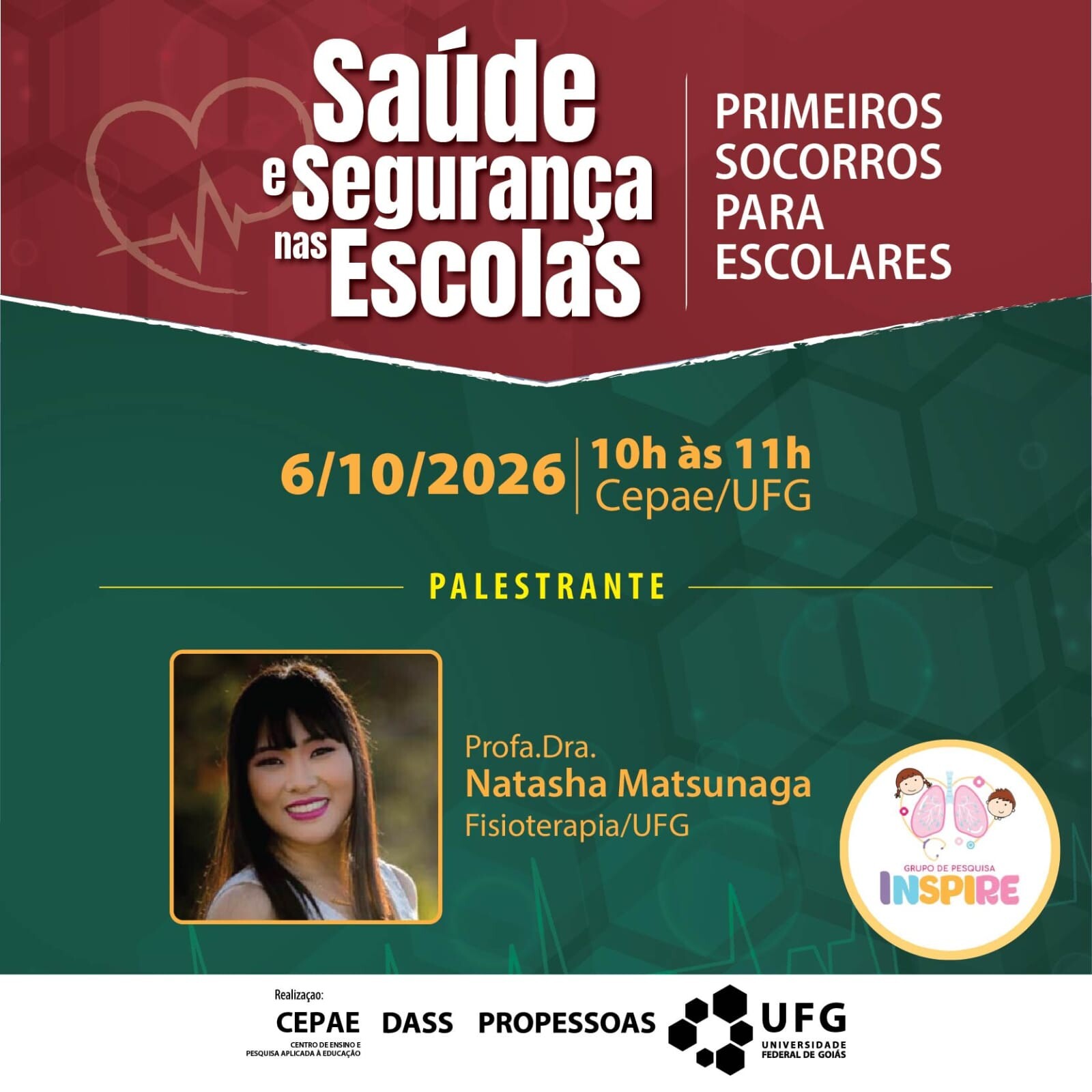 Palestra - saúde e segurança nas escola