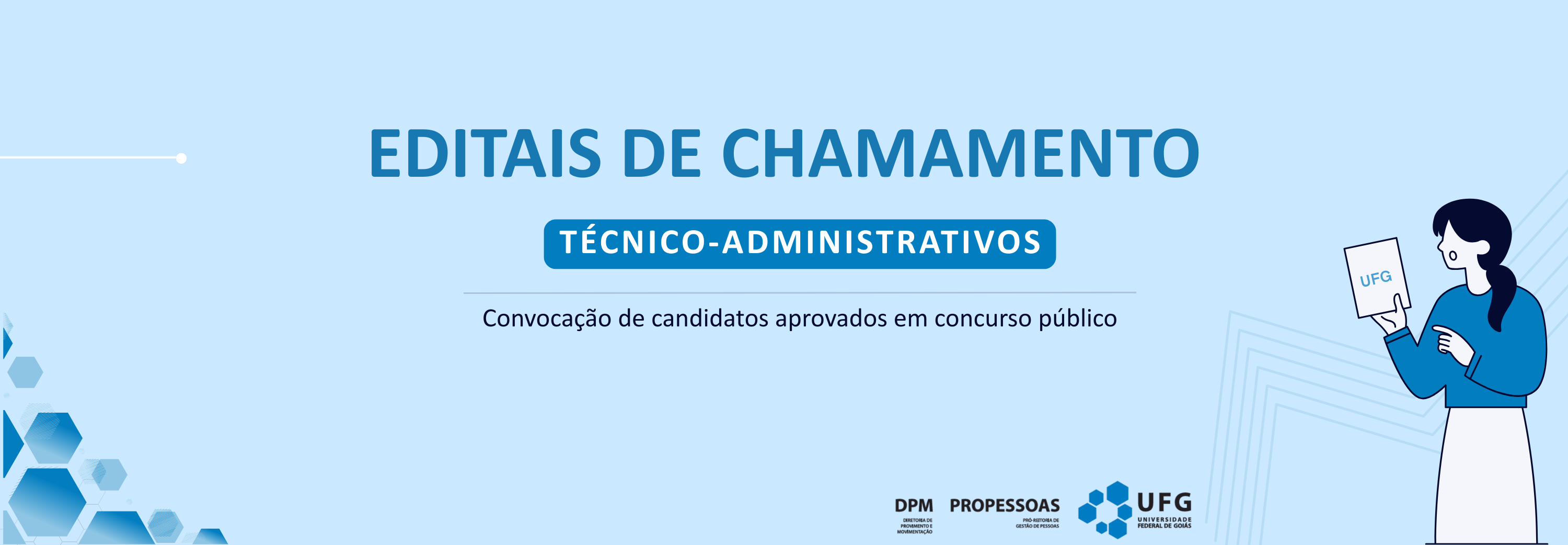 Banner Edital de Chamamento TAE