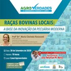 LIVE SOBRE RAÇAS BOVINAS LOCAIS: A BASE DA INOVAÇÃO DA PECUÁRIA MODERNA