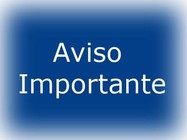 Aviso importante