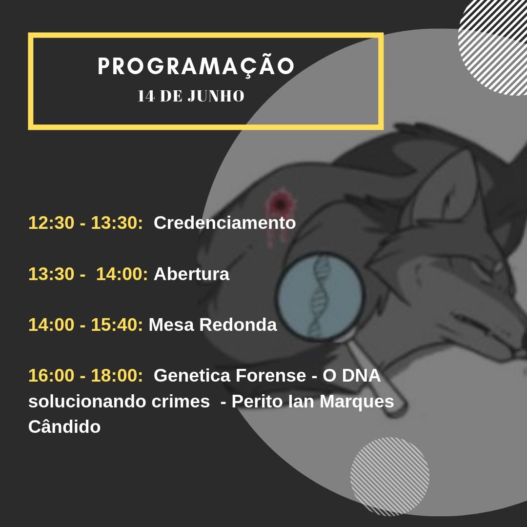 I Simpósio Goiano de Patologia Forense na Medicina Veterinária 2