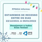 Boas Festas PPGCA 2021-22