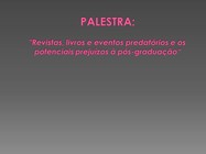 Palestra