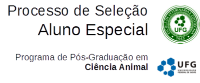 Seleção Aluno Especial Seleção Aluno Especial