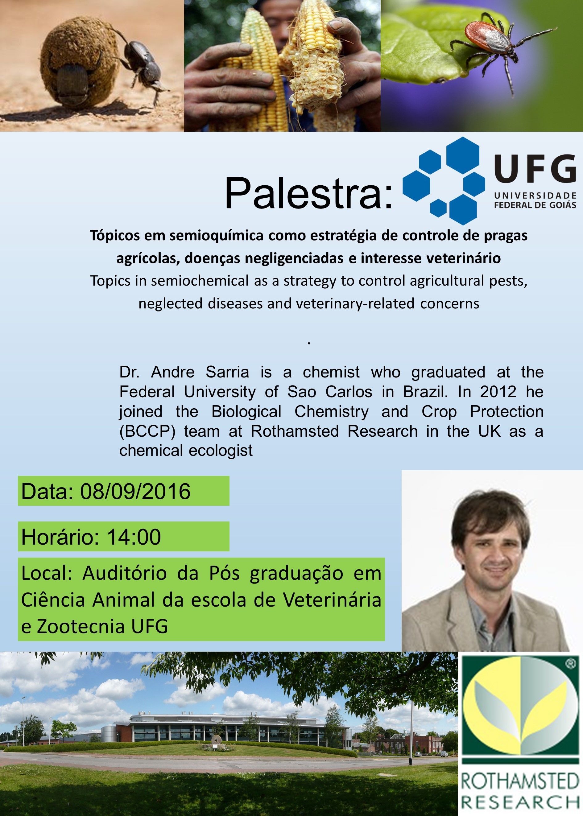 Palestra - Controle de Pragas