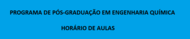 Horário de aulas