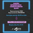 Eleição Alunos CD IQ 2022