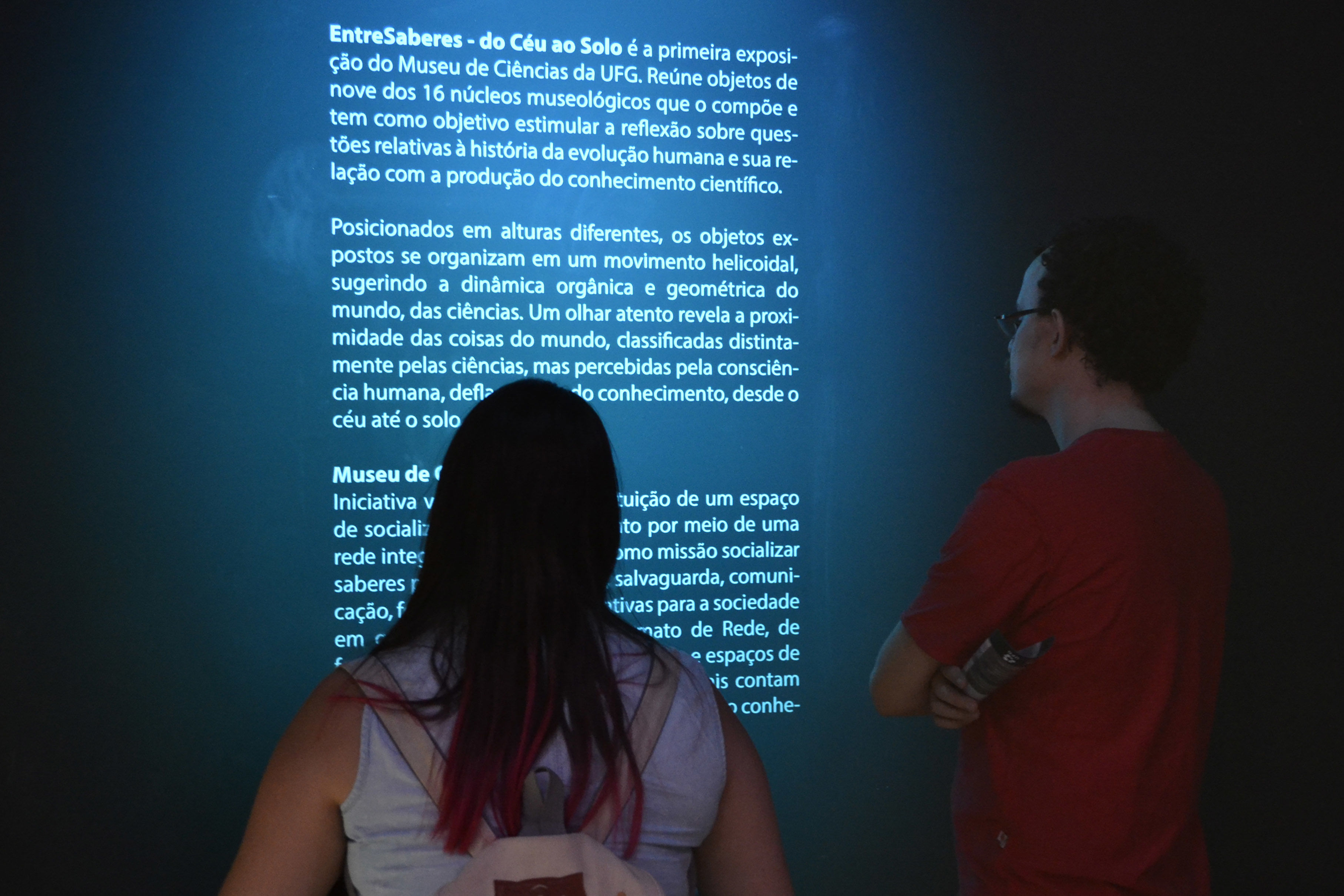 Painel Exposição EntreSaberes: do Céu ao Solo