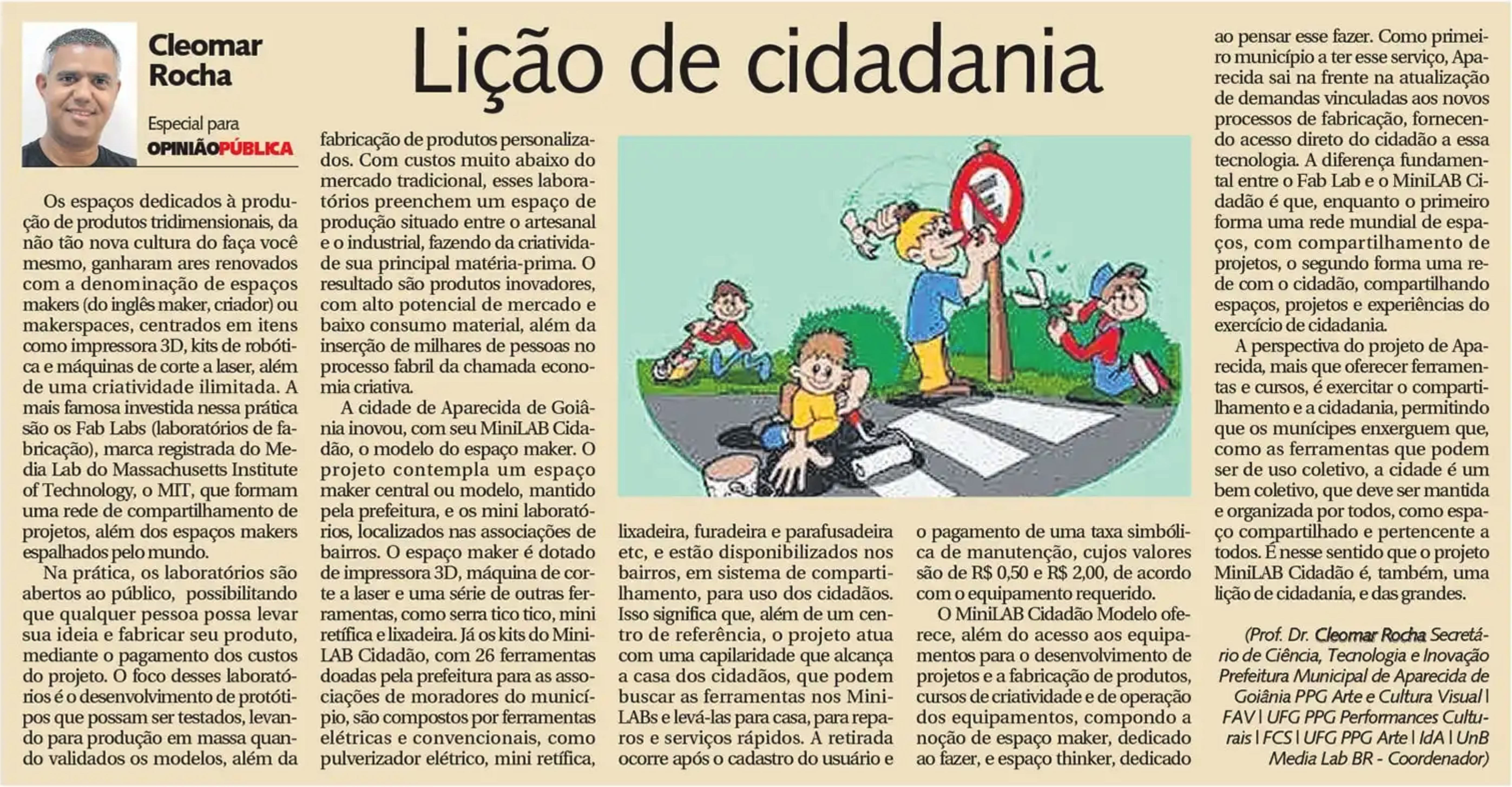 Print Coluna 10-12-2018 - Lição de Cidadania