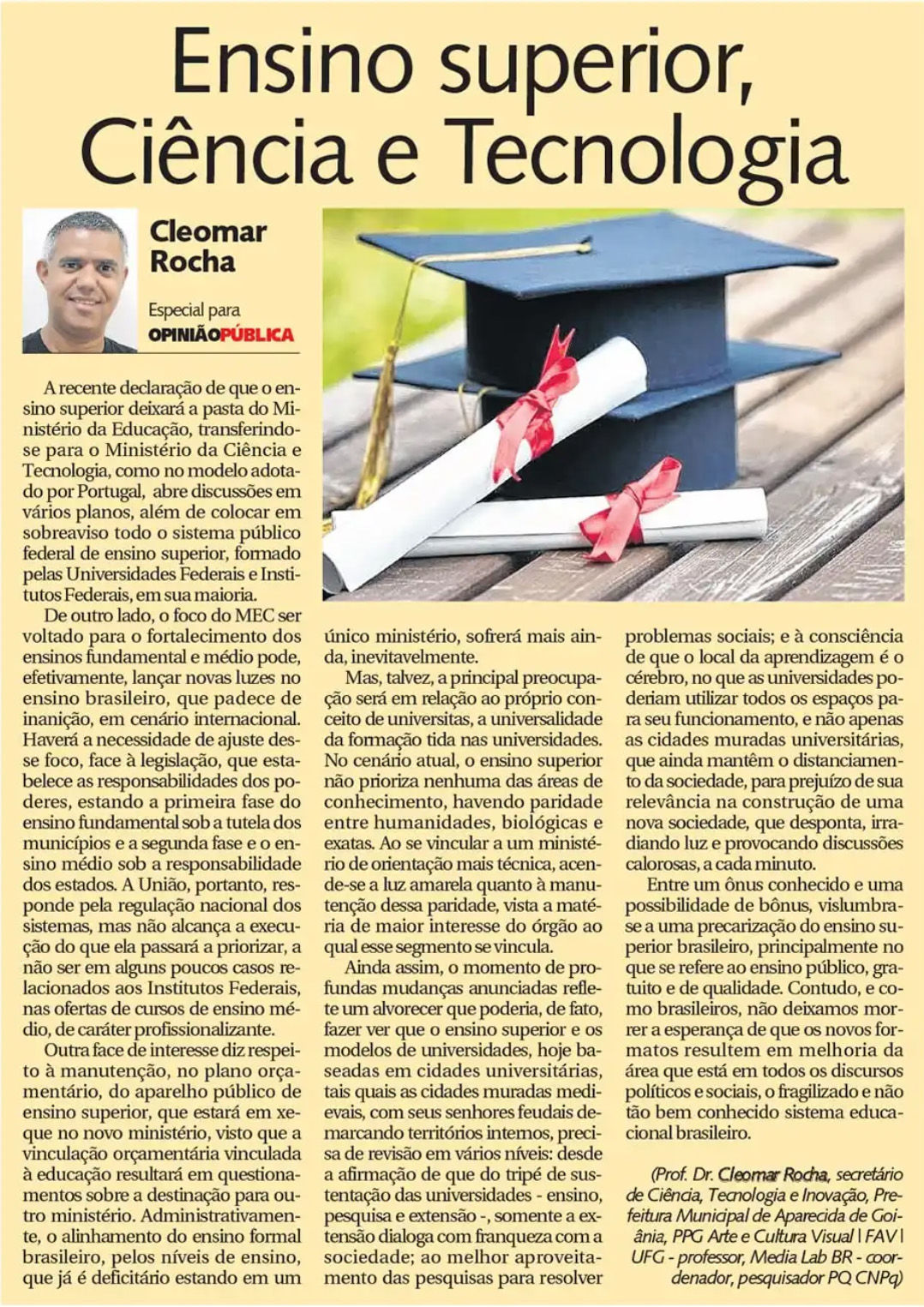 Print Coluna 13-11 - Ensino Superior, Ciência e Tecnologia