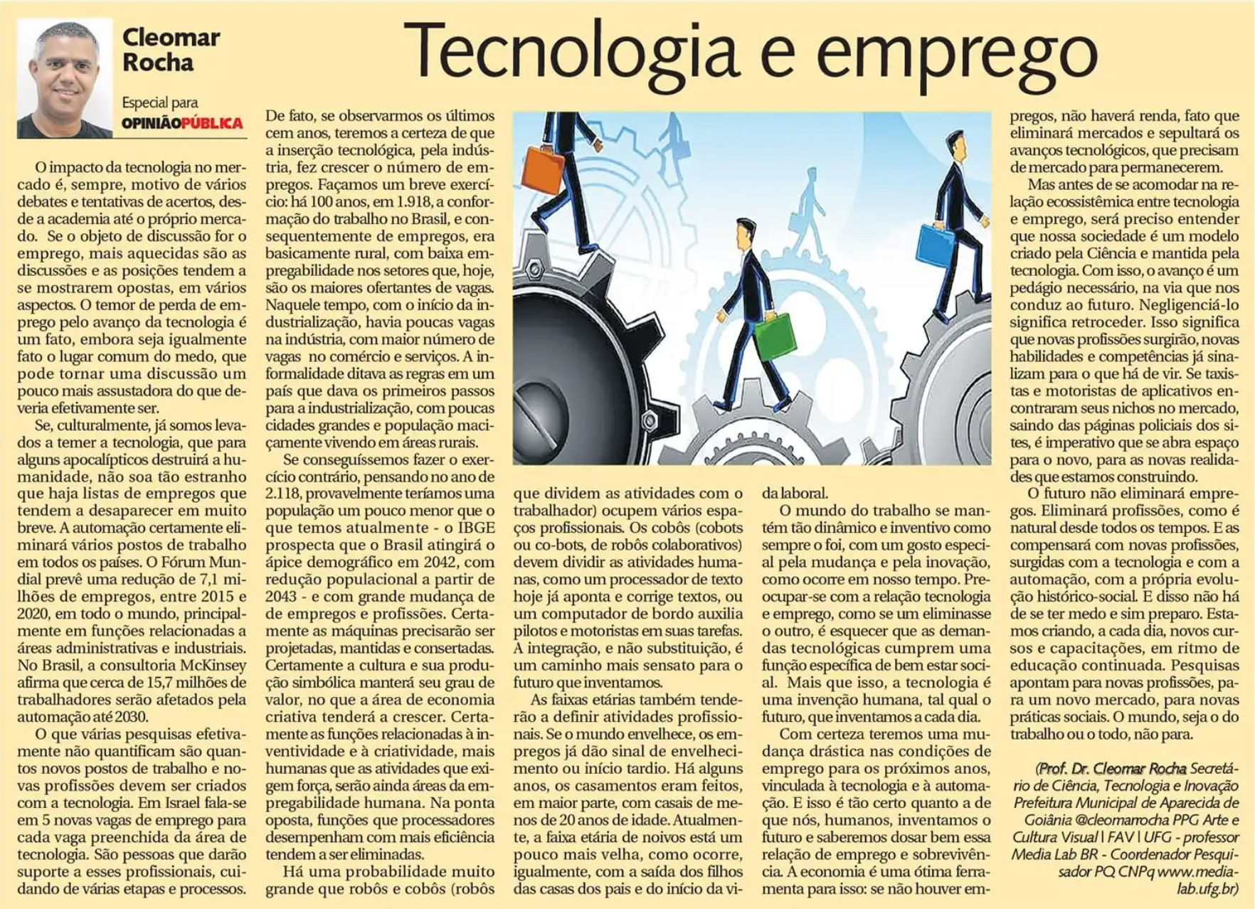 Print Coluna 28-05 - Tecnologia e emprego