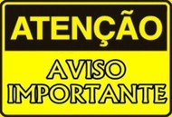 Aviso importante