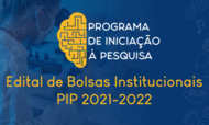 Edital de bolsas PIP UFG 2020 2021